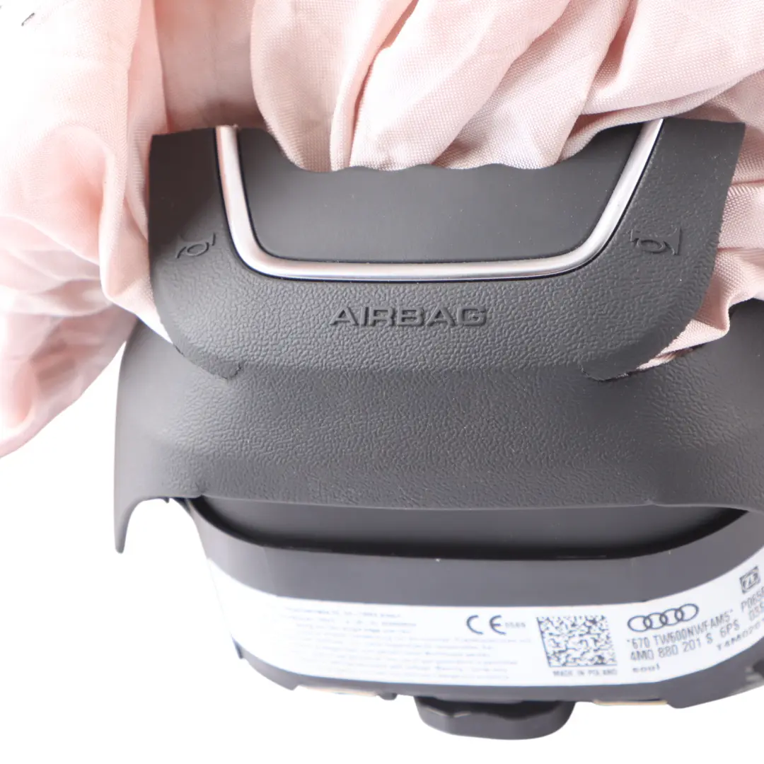 4M Steering Wheel Air Module Unit Driver Side Soul DAMAGED to Audi Q7 with Part number 4M0880201S Audi Q7 4M Steering Wheel Air Module Unit Driver Side Soul DAMAGED - SKU 4M0880201S-1 - Part number 4M0880201S