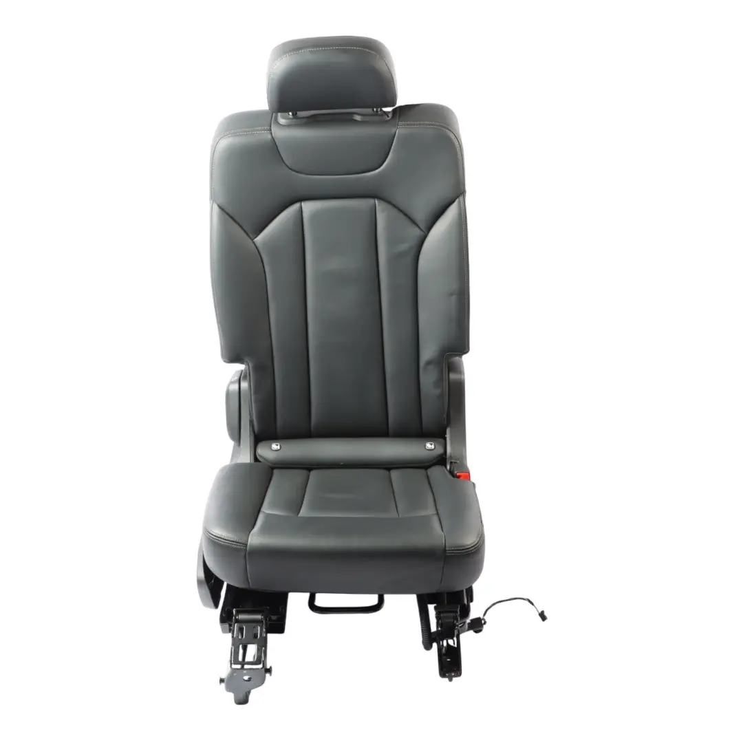 Audi Q7 4M Fotel Siedzisko Drugi Rząd Składane Prawe Skórzane Soul Czarny - SKU 4M0883806K - Numer Części 4M0883806K