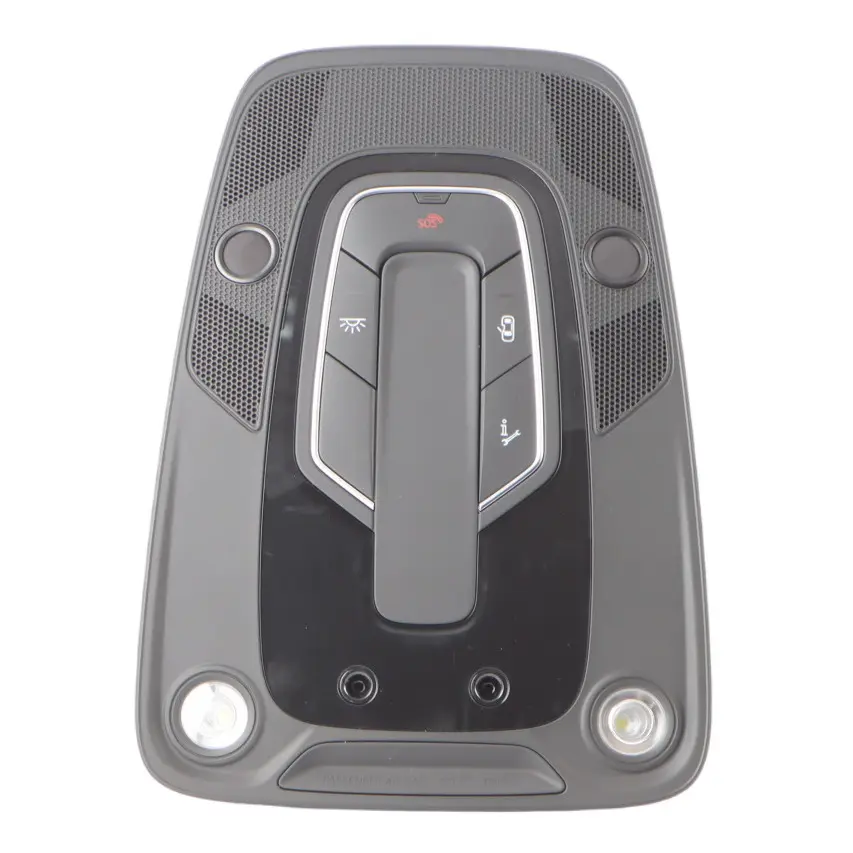 Audi Q7 4M Front Headliner Roof Reading Courtesy Light Lamp Black - SKU 4M0947135DQ - Part number 4M0947135DQ