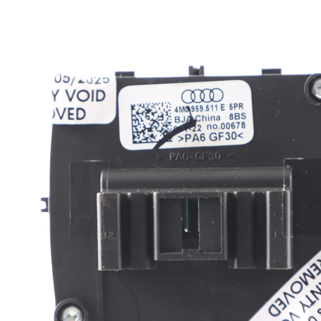 Audi Q7 4M Trunk Boot Button Sill Lowering Switch - SKU 4M0959511E - Part number 4M0959511E