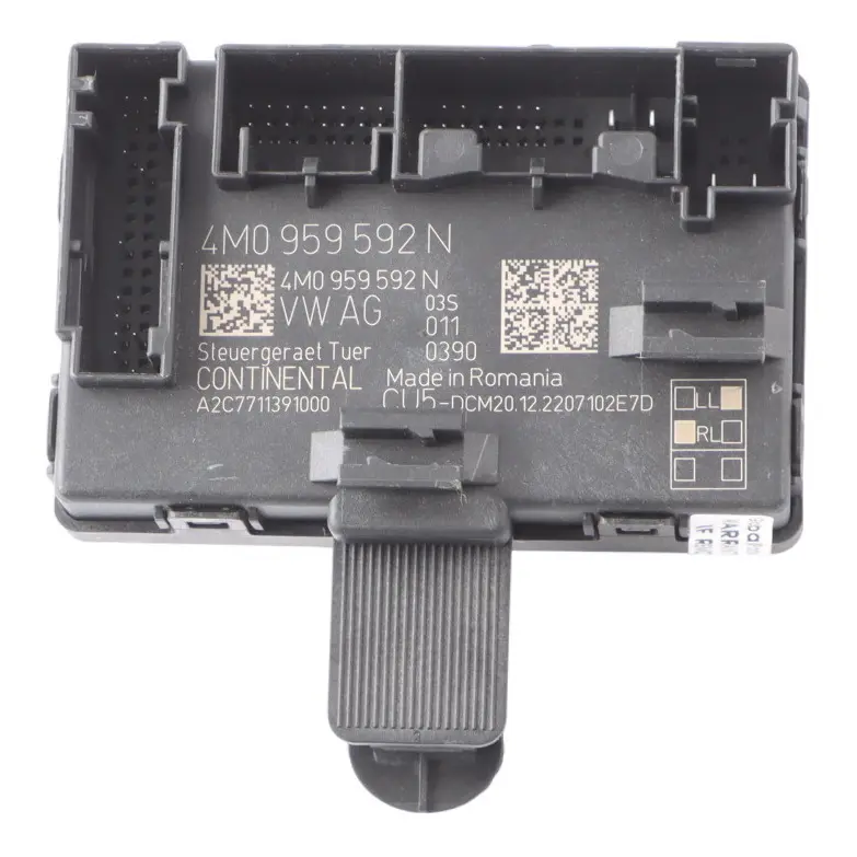 4M Front Door Module Control Unit ECU Passenger Side to Audi Q7 with Part number 4M0959592N Audi Q7 4M Front Door Module Control Unit ECU Passenger Side - SKU 4M0959592N - Part number 4M0959592N