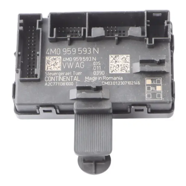Audi Q7 4M Moduł Sterownik Drzwi Przód Strona Kierowcy ECU - SKU 4M0959593N - Numer Części 4M0959593N