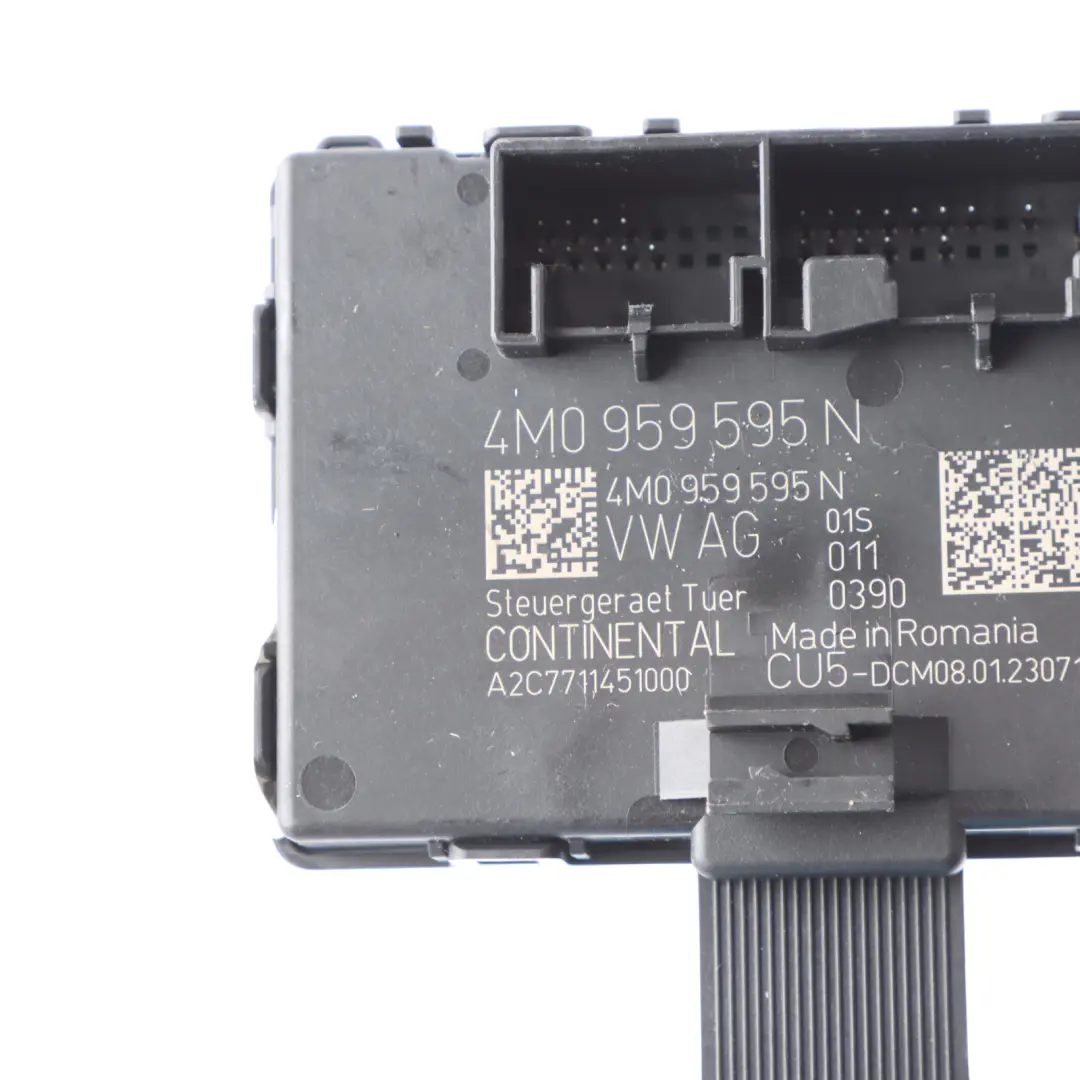 Audi Q7 4M Module De Commande Porte Arrière ECU Gauche Droite - SKU 4M0959595N - Numéro de pièce 4M0959595N