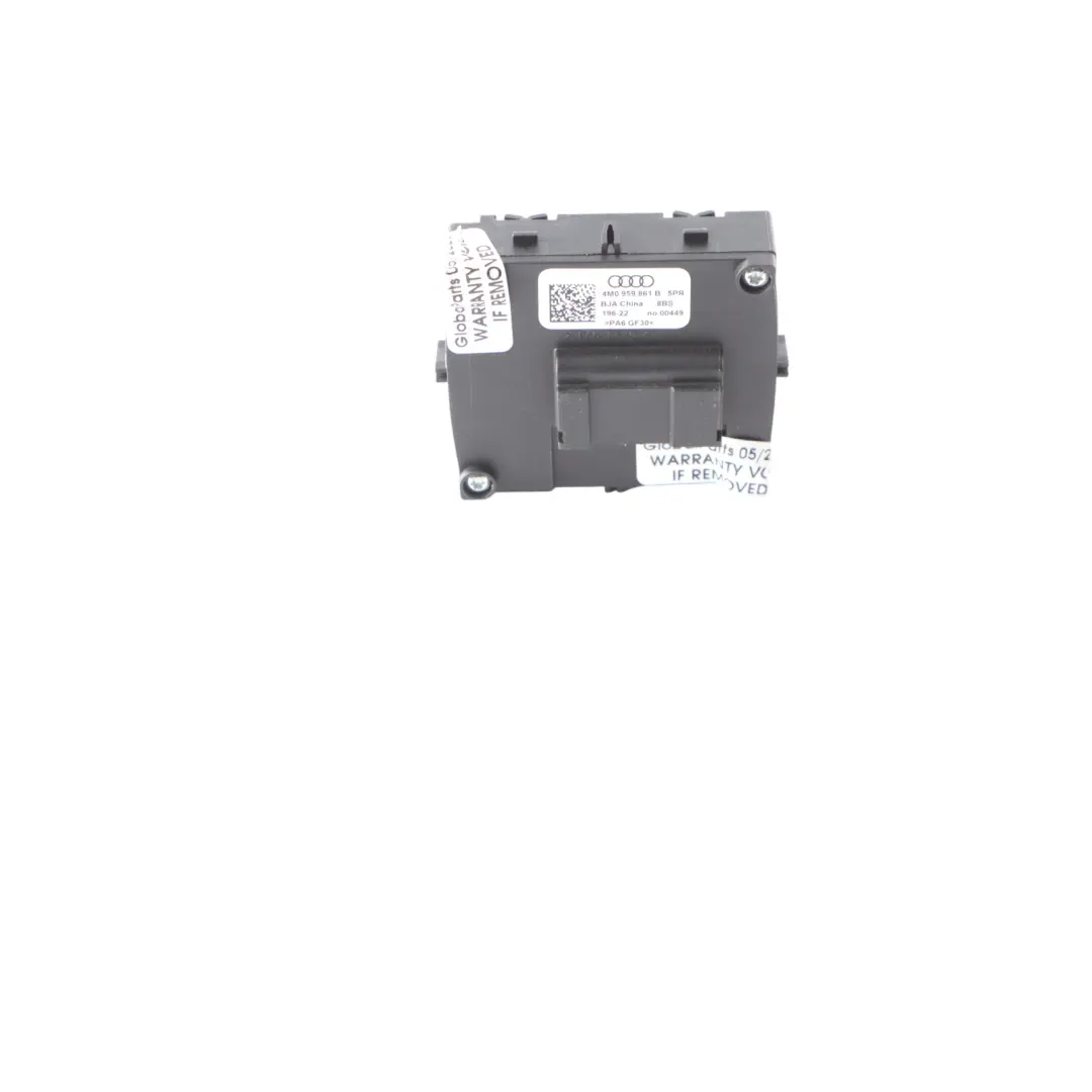 4M Interruptor Botón Liberación Respaldo Izquierda Derecha para Audi Q7 con número de pieza 4M0959861B Audi Q7 4M Interruptor Botón Liberación Respaldo Izquierda Derecha - SKU 4M0959861B-1 - Número de pieza 4M0959861B