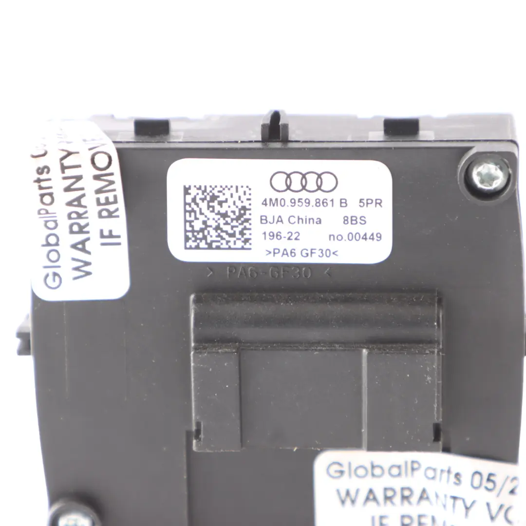 4M Seat Switch Release Backrest Button Left Right N/O/S to Audi Q7 with Part number 4M0959861B Audi Q7 4M Seat Switch Release Backrest Button Left Right N/O/S - SKU 4M0959861B-1 - Part number 4M0959861B