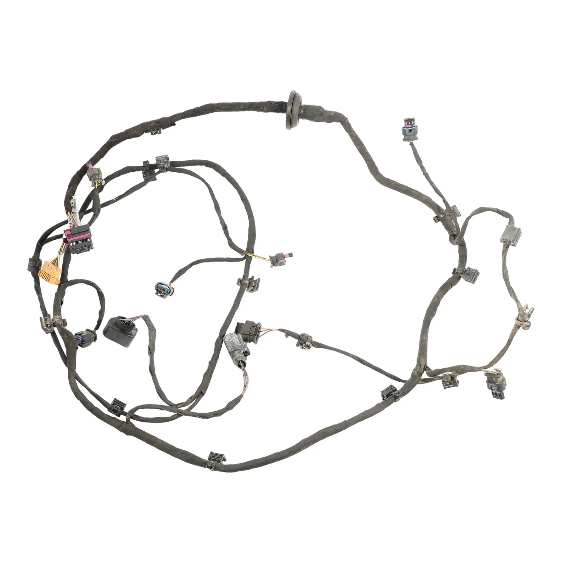 Audi Q7 4M Rear Bumper PDC Parking Sensor Wiring Harness Loom 4M0971104CB