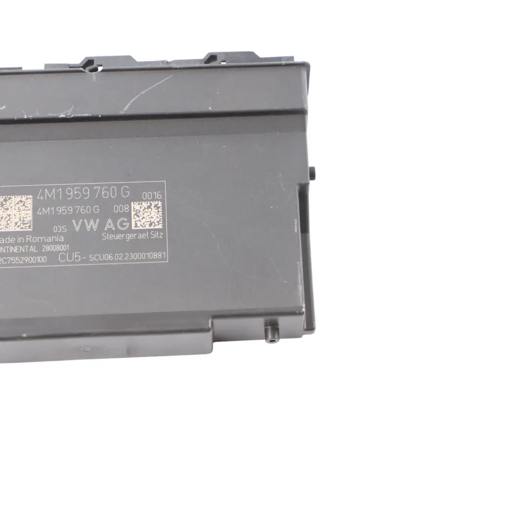 Audi Q7 4M Unidad Control Módulo Aire Banco Tercer Asiento Trasero - SKU 4M1959760G - Número de pieza 4M1959760G