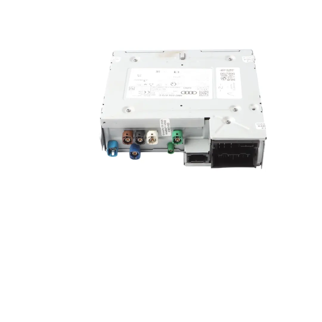 Audi Q7 4M CD Player Radio Multimedia Audio Head Unit - SKU 4M2035070C - Part number 4M2035070C