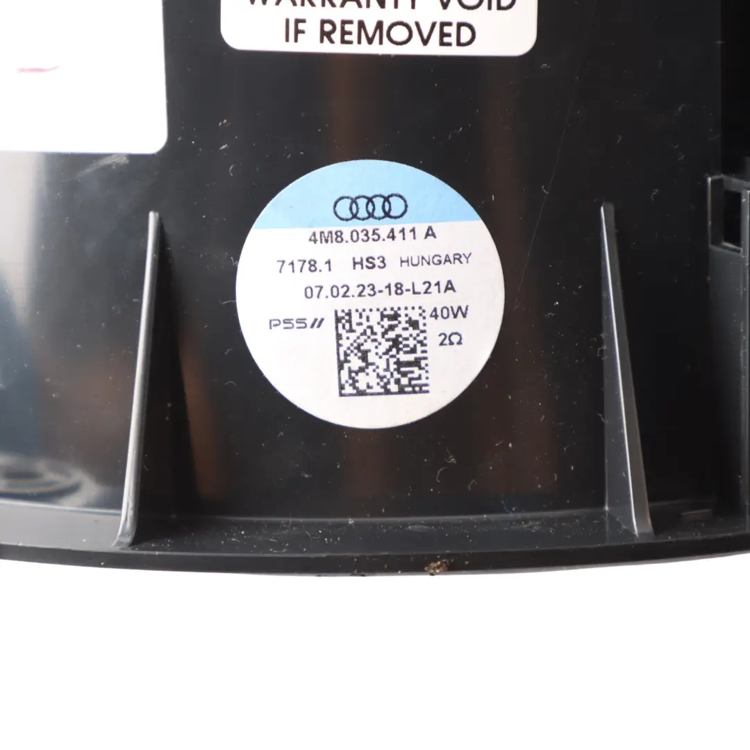 Audi Q7 4M Puerta Altavoz Altavoz Trasero Izquierdo Derecho - SKU 4M8035411A - Número de pieza 4M8035411A
