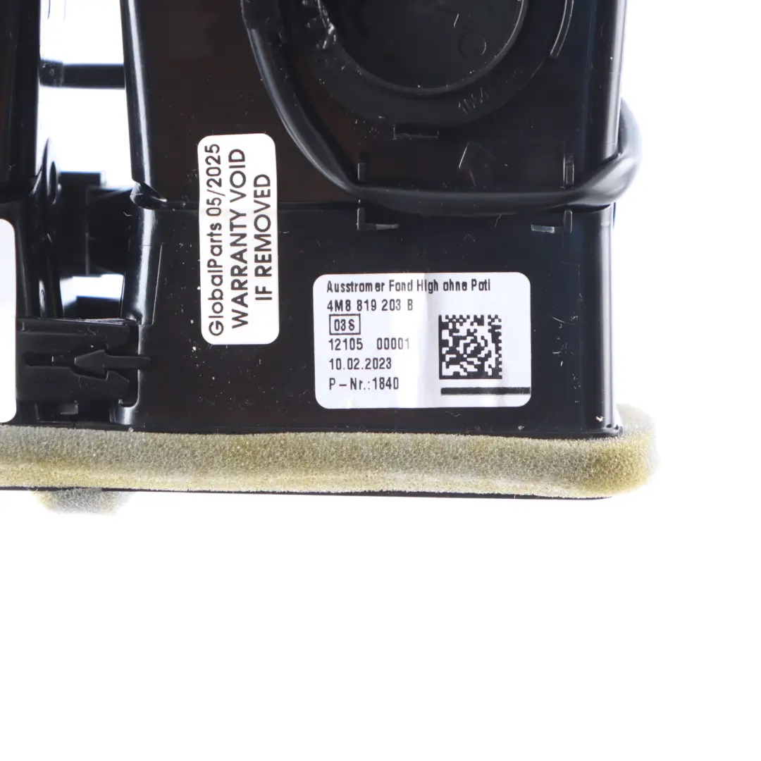 4M Rear Centre Console Air Vent Grille Nozzle Trim Panel to Audi Q7 with Part number 4M8819203B Audi Q7 4M Rear Centre Console Air Vent Grille Nozzle Trim Panel - SKU 4M8819203B - Part number 4M8819203B