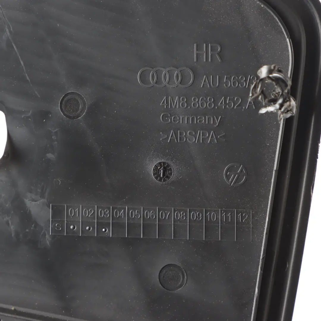 4M Rear Door Speaker Cover Panel Trim Bang&Olufsen Right O/S to Audi Q7 with Part number 4M8868452A Audi Q7 4M Rear Door Speaker Cover Panel Trim Bang&Olufsen Right O/S - SKU 4M8868452A - Part number 4M8868452A