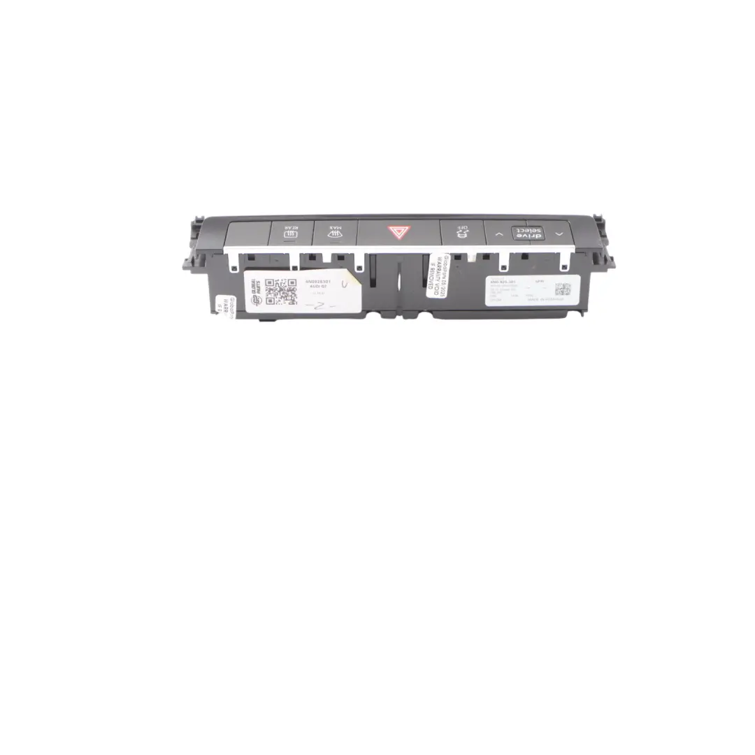 Audi Q7 4M Hazard Console Multi Switch Control Panel - SKU 4N0925301 - Part number 4N0925301