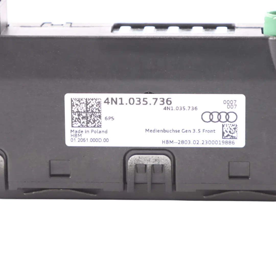 Audi Q7 4M USB Type C Socket Port Plug Cover Trim - SKU 4N1035736 - Part number 4N1035736