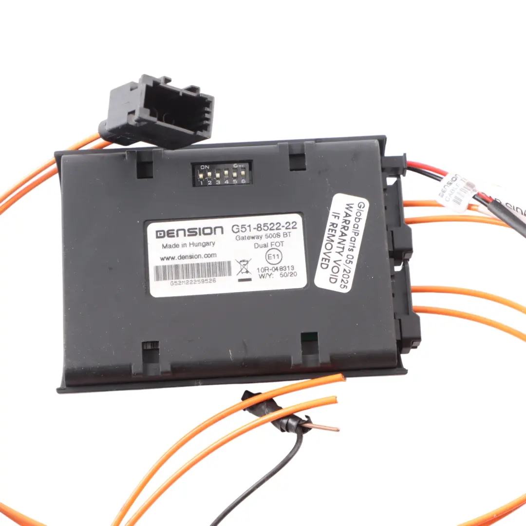 Dension Gateway 500S BT Bluetooth Control Unit Module Changer Audio Unit to with Part number 500S-BT Dension Gateway 500S BT Bluetooth Control Unit Module Changer Audio Unit - SKU 500S-BT - Part number 500S-BT