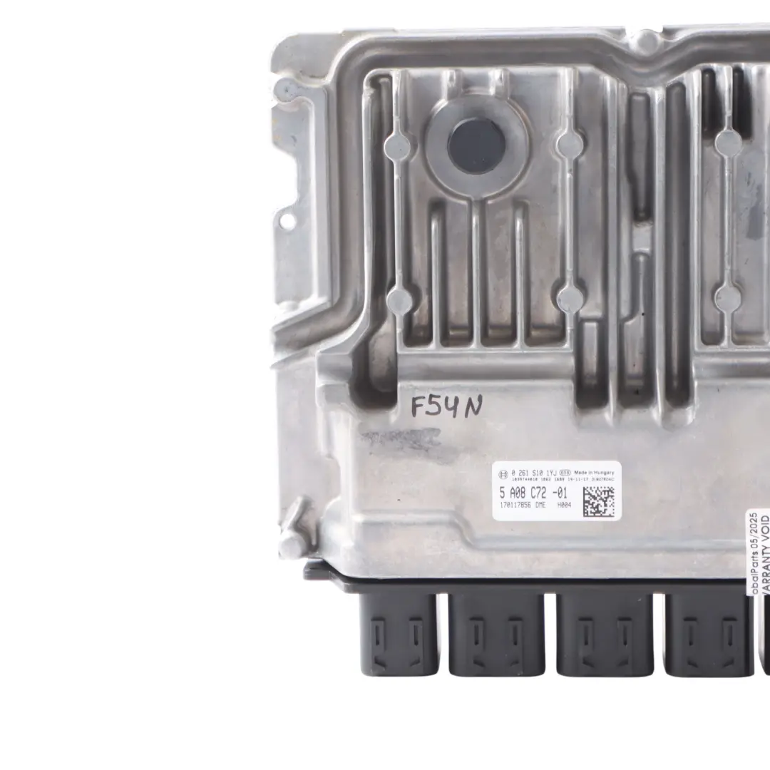 B38C 1.5 136HP Engine Module ECU DME Manual to Mini Cooper F54 F55 F56 F60 with Part number 5A08C72 Mini Cooper F54 F55 F56 F60 B38C 1.5 136HP Engine Module ECU DME Manual - SKU 5A08C72 - Part number 5A08C72