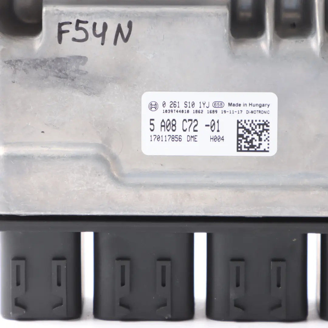 Mini Cooper F54 F55 F56 F60 B38C 1.5 136HP Engine Module ECU DME Manual - SKU 5A08C72 - Part number 5A08C72