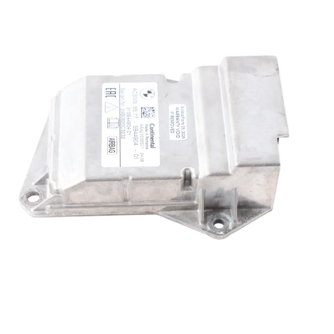 Air Module BMW F40 F44 Gran Coupe SRS Computer Control Unit - SKU 5B44904 - Part number 5B44904