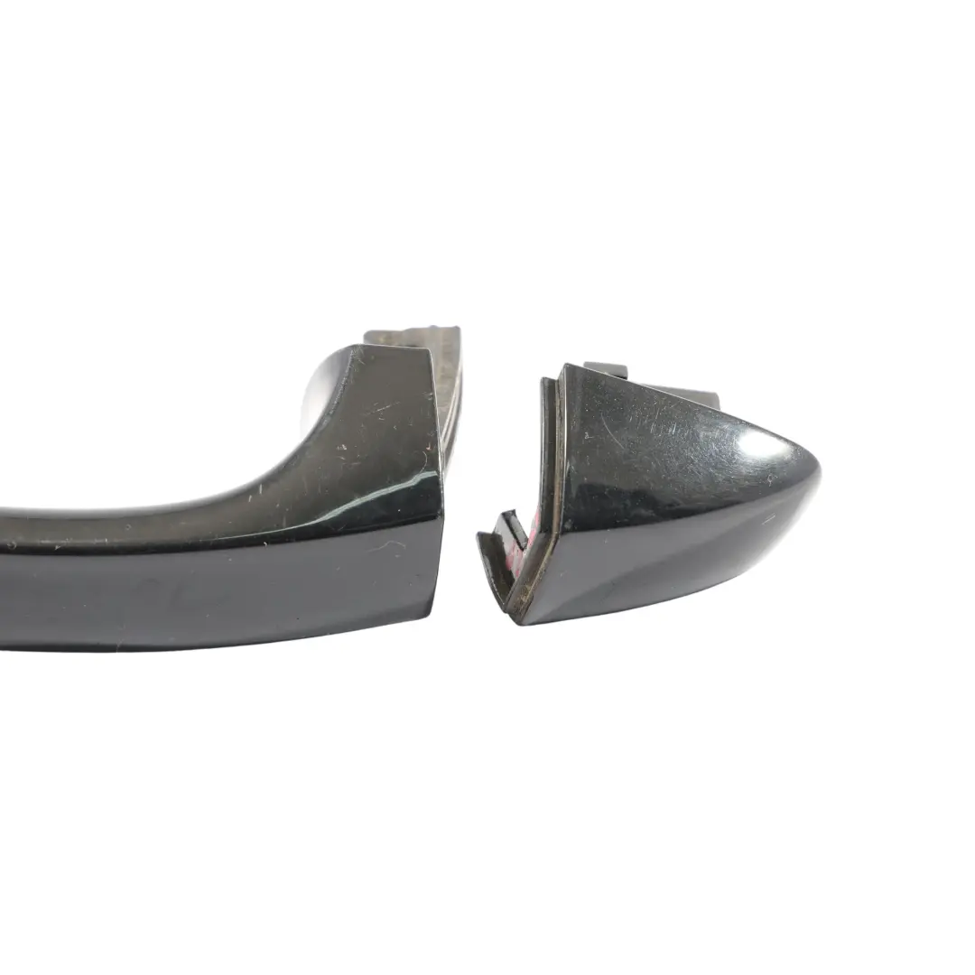 VW Volkswagen Golf 7 Front Outer Handle Left N/S Deep Black - C9X - SKU 5G0837205N-DBL - Part number 5G0837205N