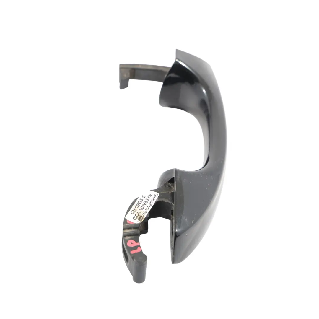 VW Volkswagen Golf 7 Front Outer Handle Left N/S Deep Black - C9X - SKU 5G0837205N-DBL - Part number 5G0837205N