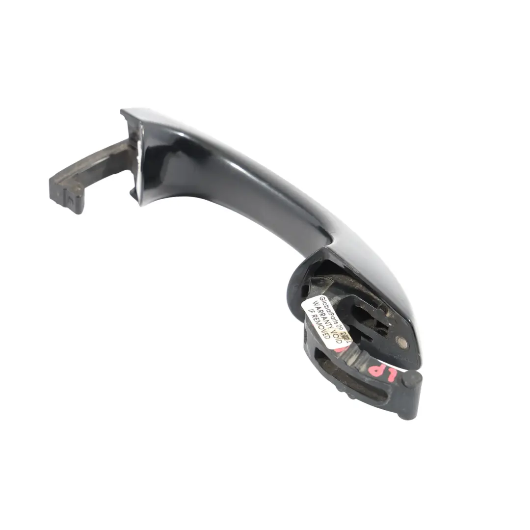 VW Volkswagen Golf 7 Front Outer Handle Left N/S Deep Black - C9X - SKU 5G0837205N-DBL - Part number 5G0837205N