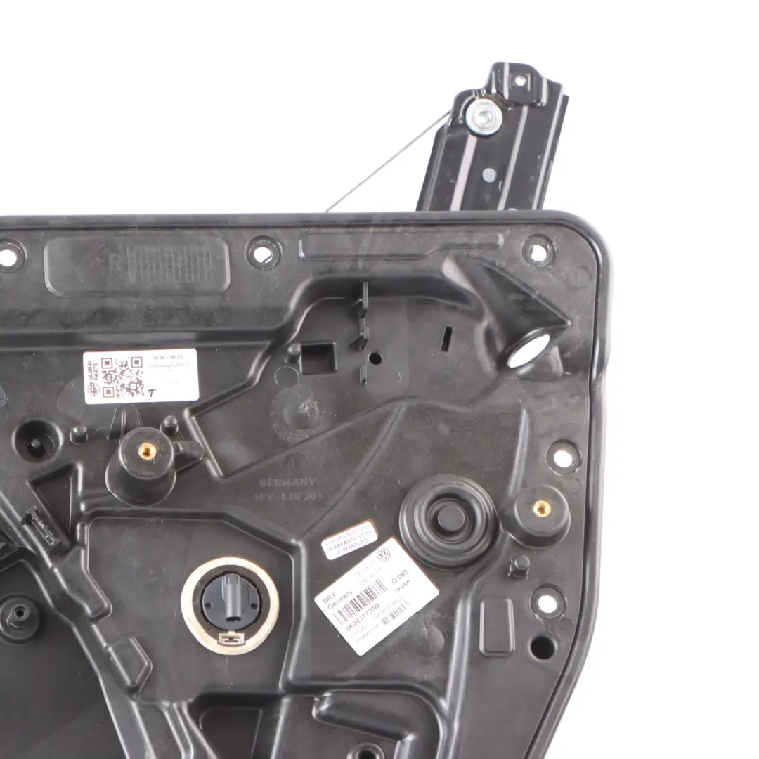 Mk5 Puerta Delantera Elevalunas Regulador Mecanismo Derecho para VW Golf con número de pieza 5K0837462B VW Golf Mk5 Puerta Delantera Elevalunas Regulador Mecanismo Derecho - SKU 5K0837462B - Número de pieza 5K0837462B
