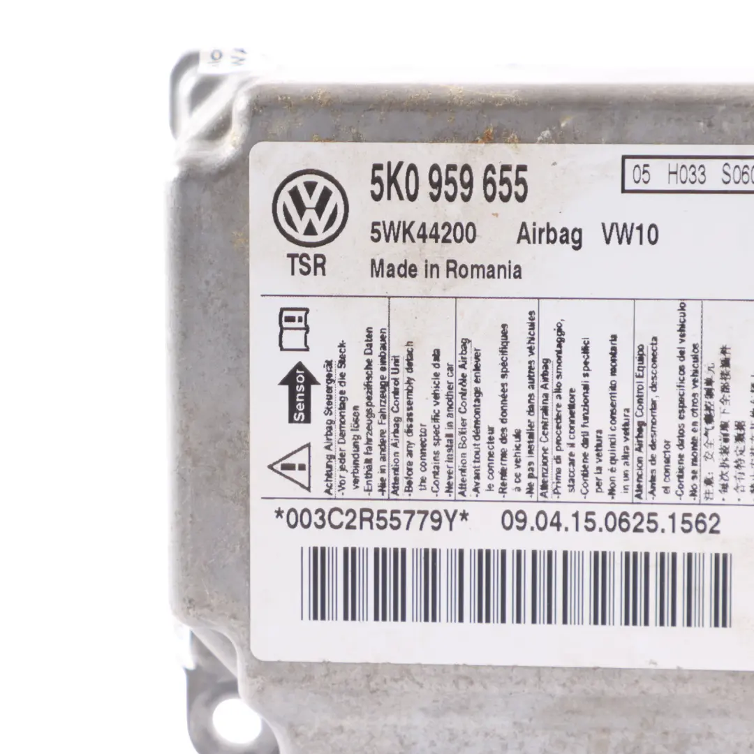 Mk6 1K Air Module Control Unit ECU to Volkswagen VW Golf with Part number 5K0959655 Volkswagen VW Golf Mk6 1K Air Module Control Unit ECU - SKU 5K0959655 - Part number 5K0959655