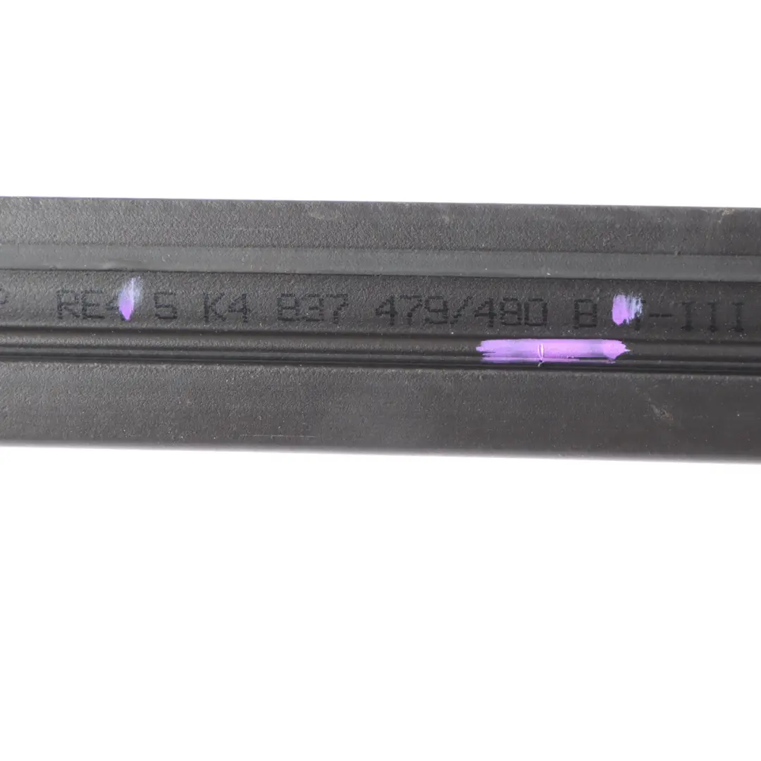 Volkswagen Golf 6 Vorne Innere Fensteröffnung Rechts Dichtung - SKU 5K4837480B - Teilenummer 5K4837480B