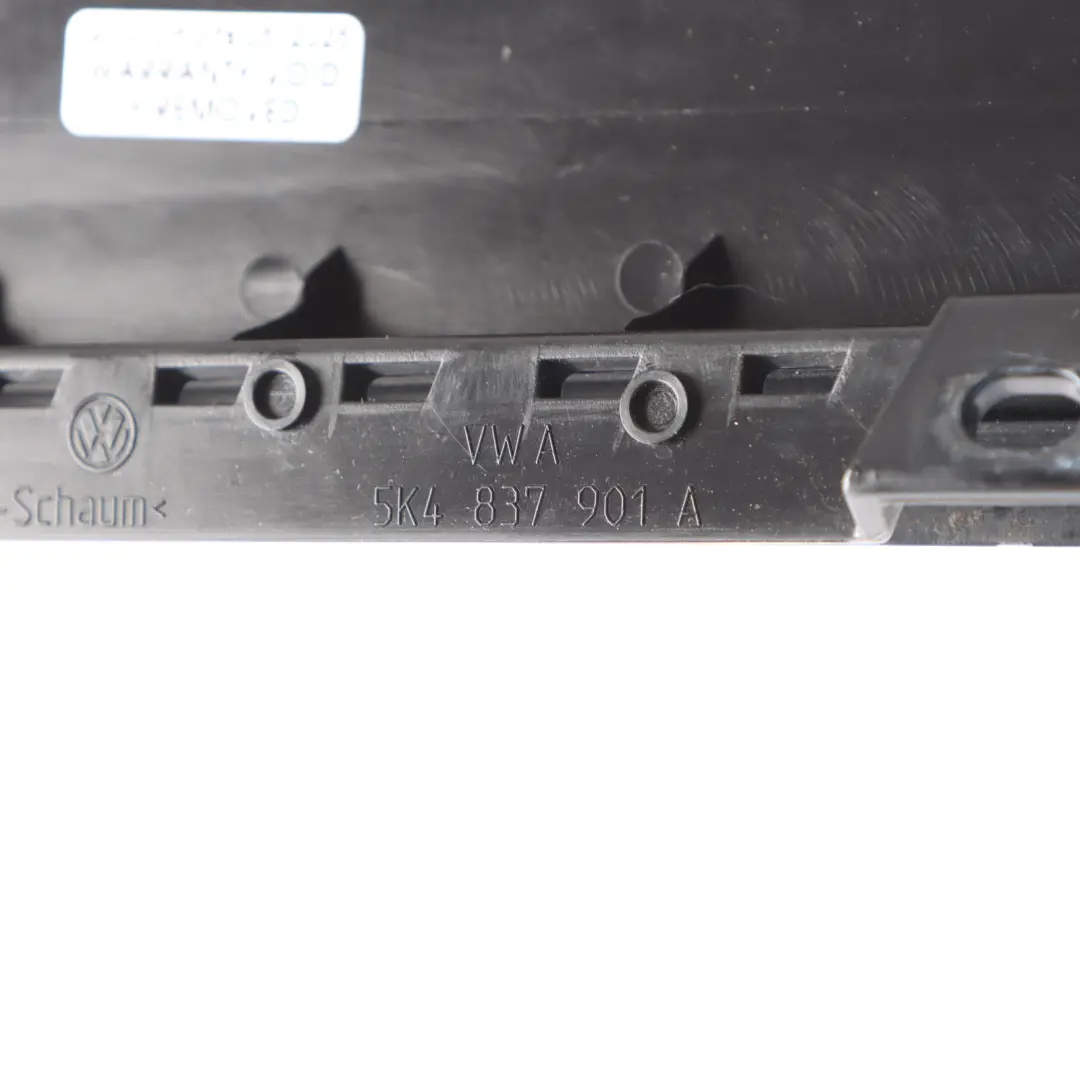 Volkswagen Golf MK6 5D Vordertür Fenster Säule Verkleidung Links - SKU 5K4837901A - Teilenummer 5K4837901A