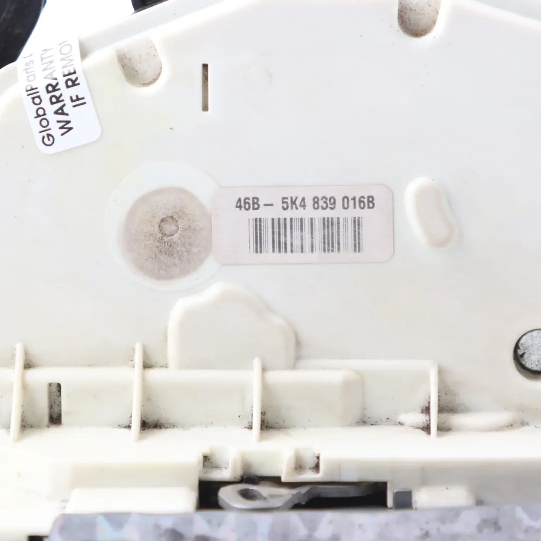 Mk6 Rear Door Lock Actuator Mechanism Right O/S to Volkswagen Golf with Part number 5K4839016B Volkswagen Golf Mk6 Rear Door Lock Actuator Mechanism Right O/S - SKU 5K4839016B - Part number 5K4839016B