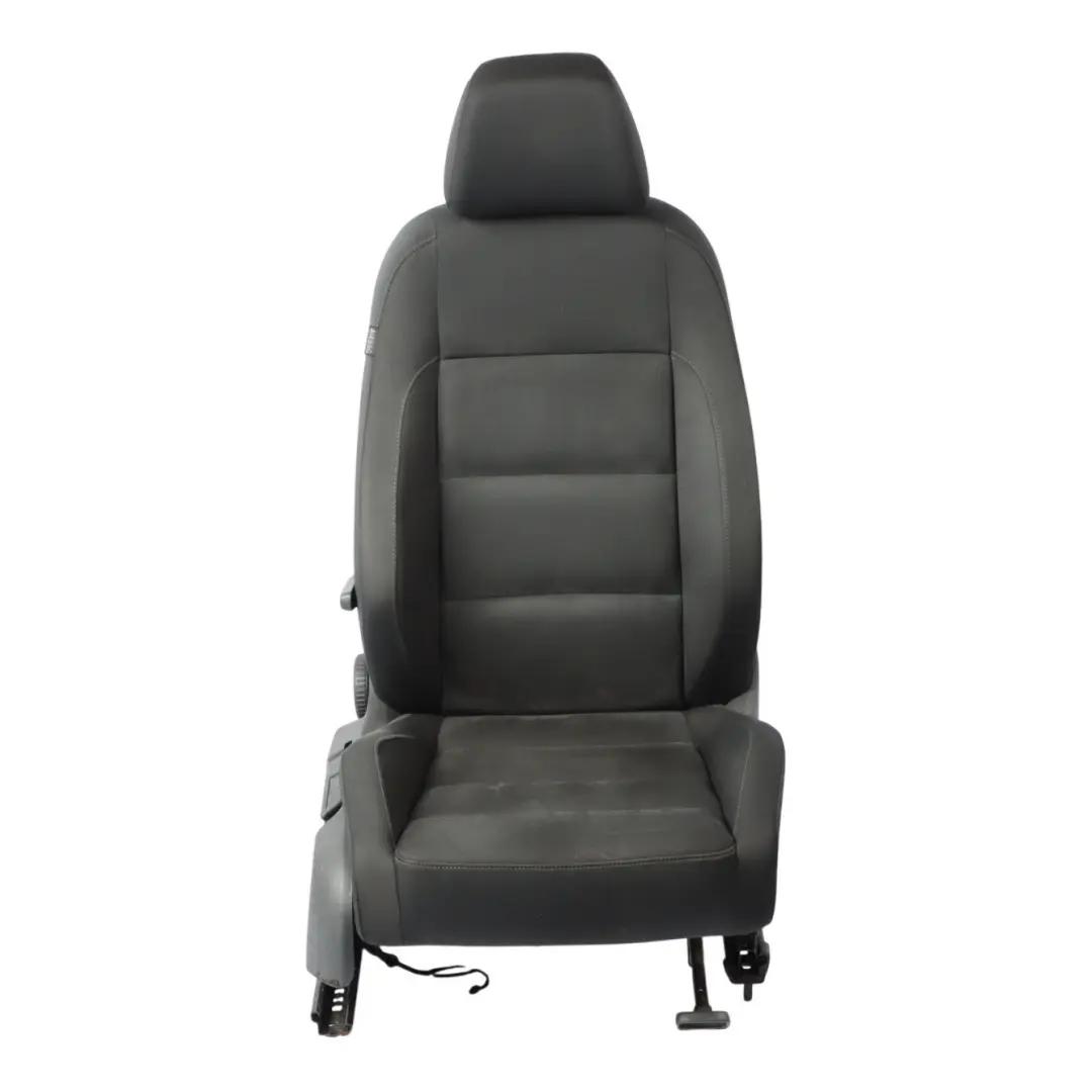 VW Volkswagen Golf Mk6 Front Seat Interior Cloth Fabric Titan Black Right O/S - SKU 5K4881805BC-1 - Part number 5K4881805BC