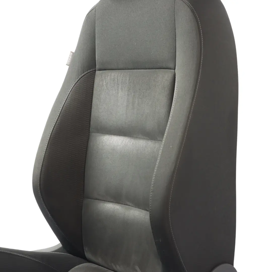 VW Volkswagen Golf Mk6 Front Seat Interior Cloth Fabric Titan Black Right O/S - SKU 5K4881805BC-1 - Part number 5K4881805BC