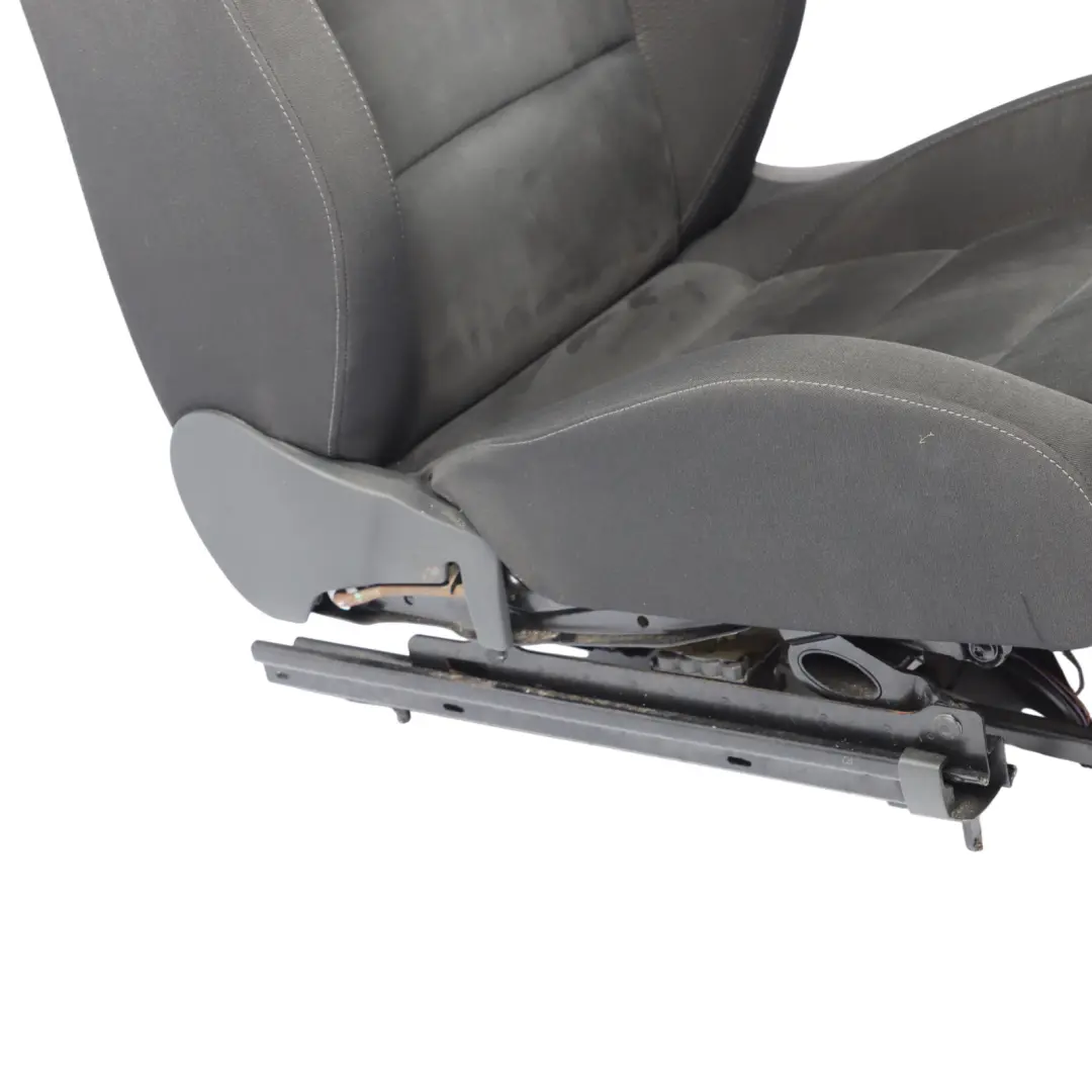 VW Volkswagen Golf Mk6 Front Seat Interior Cloth Fabric Titan Black Left N/S - SKU 5K4881805BC-2 - Part number 5K4881805BC