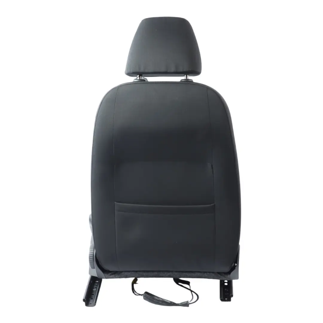 VW Volkswagen Golf Mk6 Asiento Delantero Tela Interior Titan Negro Izquierda - SKU 5K4881805BC-2 - Número de pieza 5K4881805BC