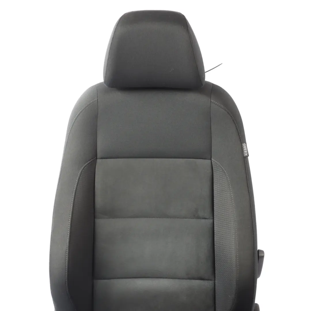VW Volkswagen Golf Mk6 Siège Avant Gauche Tissu Noir Titane - SKU 5K4881805BC-2 - Numéro de pièce 5K4881805BC