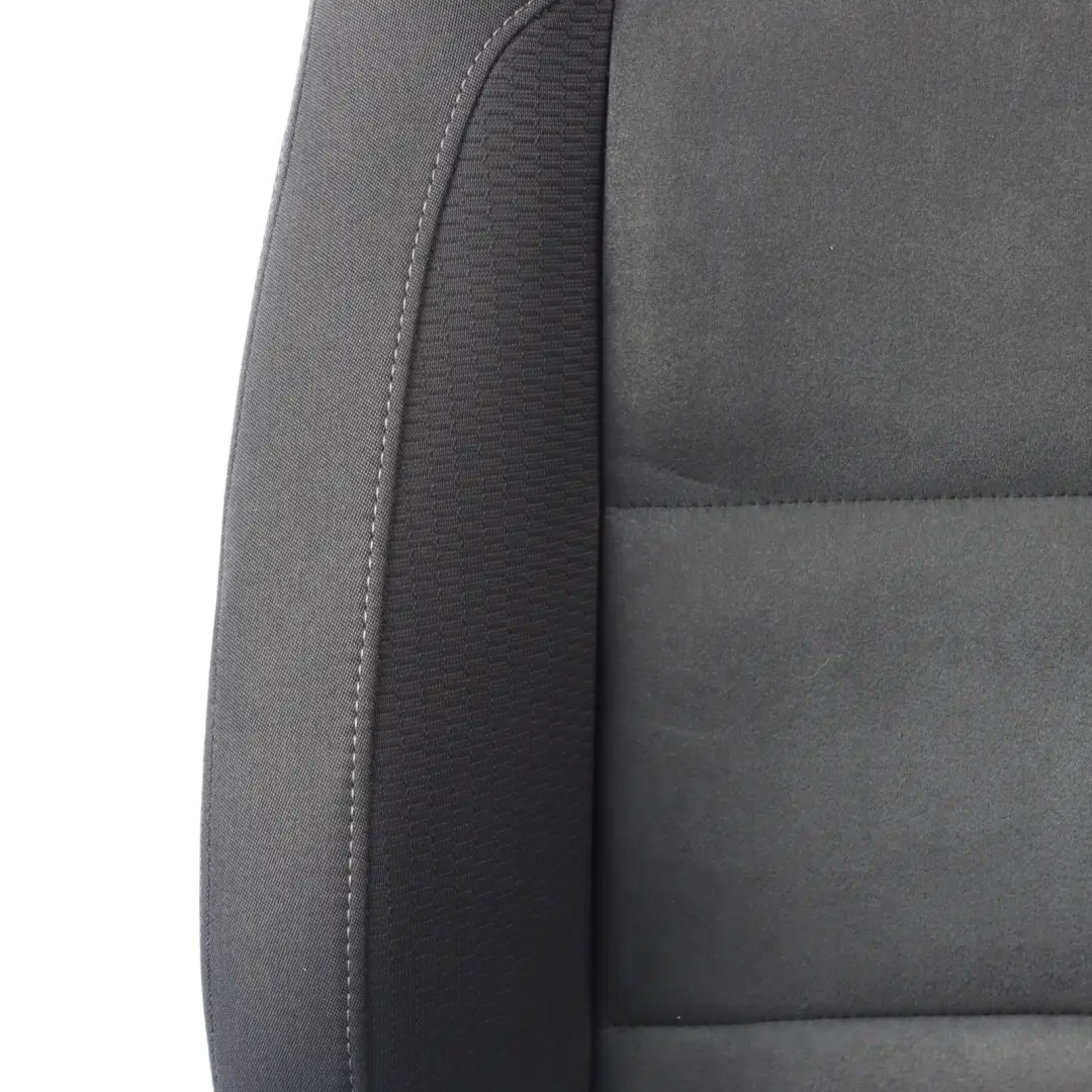 VW Volkswagen Golf Mk6 Front Seat Interior Cloth Fabric Titan Black Left N/S - SKU 5K4881805BC-2 - Part number 5K4881805BC