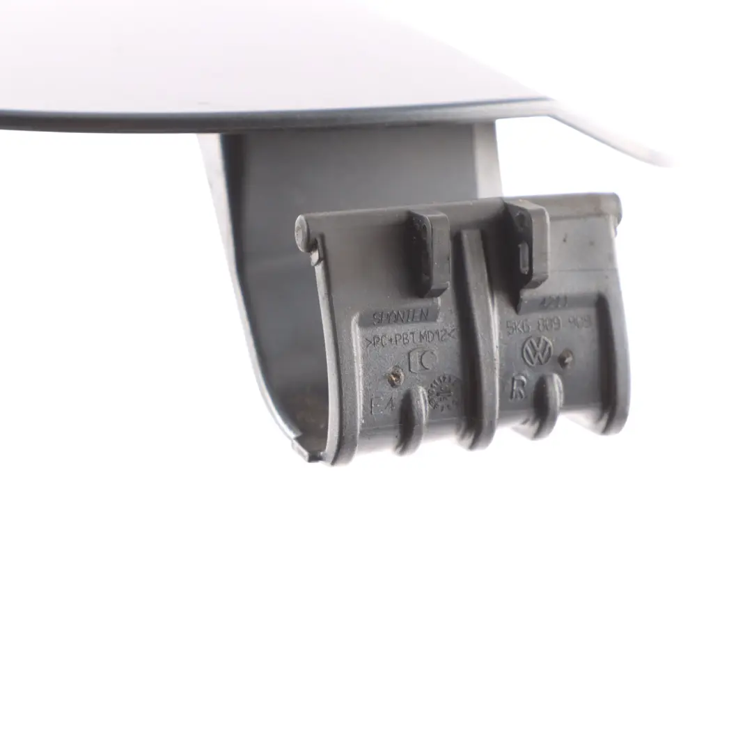 Mk6 1K Fuel Filler Flap Cover Blue Graphite Pearl Effect-C5F to Volkswagen VW Golf with Part number 5K6809857C Volkswagen VW Golf Mk6 1K Fuel Filler Flap Cover Blue Graphite Pearl Effect-C5F - SKU 5K6809857C-BGR - Part number 5K6809857C