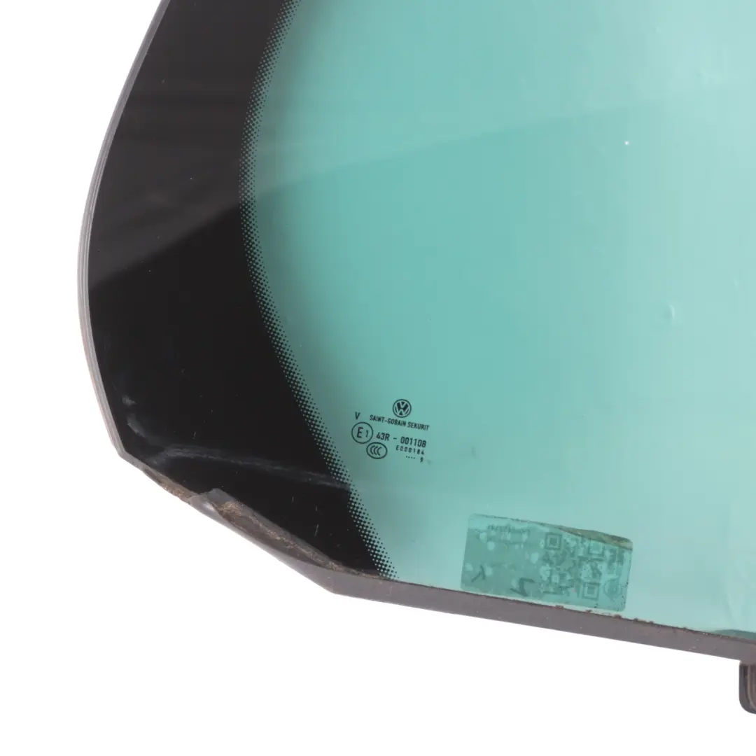 Volkswagen Golf 6 Quarter Window Rear Right O/S Triangle Glass Tinted 65% - SKU 5K6845214F - Part number 5K6845214F