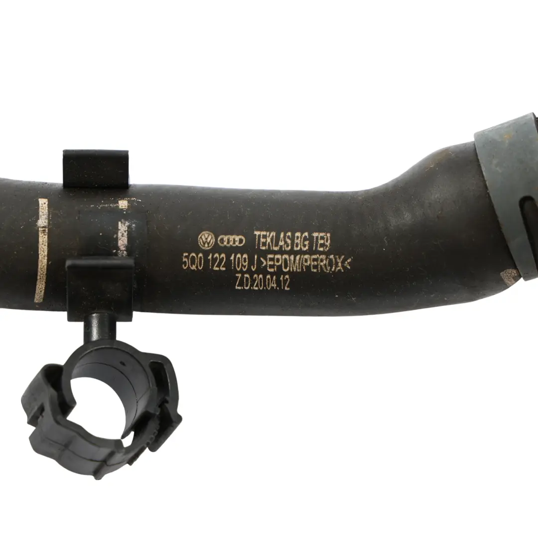 Audi A3 8V 2.0 TFSI Water Hose Engine Coolant Cooling Pipe Line - SKU 5Q0121070BR - Part number 5Q0121070BR