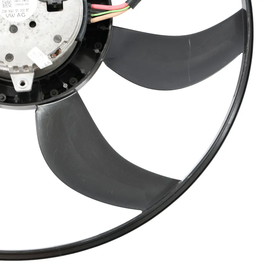 Audi A3 8V Ventola Radiatore Raffreddamento Motore Unità Soffiante - SKU 5Q0121203G - Numero di parte 5Q0121203G