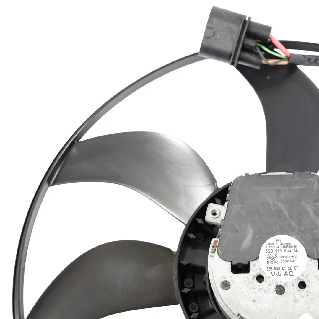 Ventilador Radiador Unidad Soplador Refrigeración Motor para Audi A3 8V con número de pieza 5Q0121203G Audi A3 8V Ventilador Radiador Unidad Soplador Refrigeración Motor - SKU 5Q0121203G - Número de pieza 5Q0121203G
