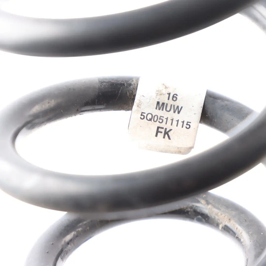 Audi VW Seat Skoda Spring Suspension Rear Left Right N/O/S Set - SKU 5Q0511115FK - Part number 5Q0511115FK