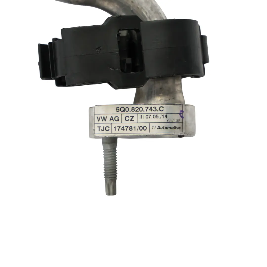 Audi VW Skoda Seat Air Conditioning Pipe A/C Air Con Hose Line - SKU 5Q0820743C - Part number 5Q0820743C