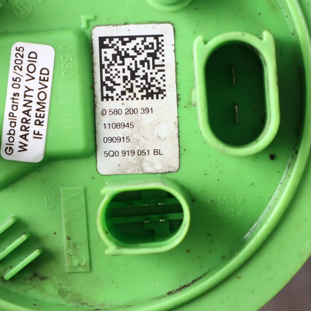 Pump Sender Delivery Unit to Audi A3 S3 8V 2.0 TFSI Petrol Fuel Tank with Part number 5Q0919087R Audi A3 S3 8V 2.0 TFSI Petrol Fuel Tank Pump Sender Delivery Unit - SKU 5Q0919087R - Part number 5Q0919087R