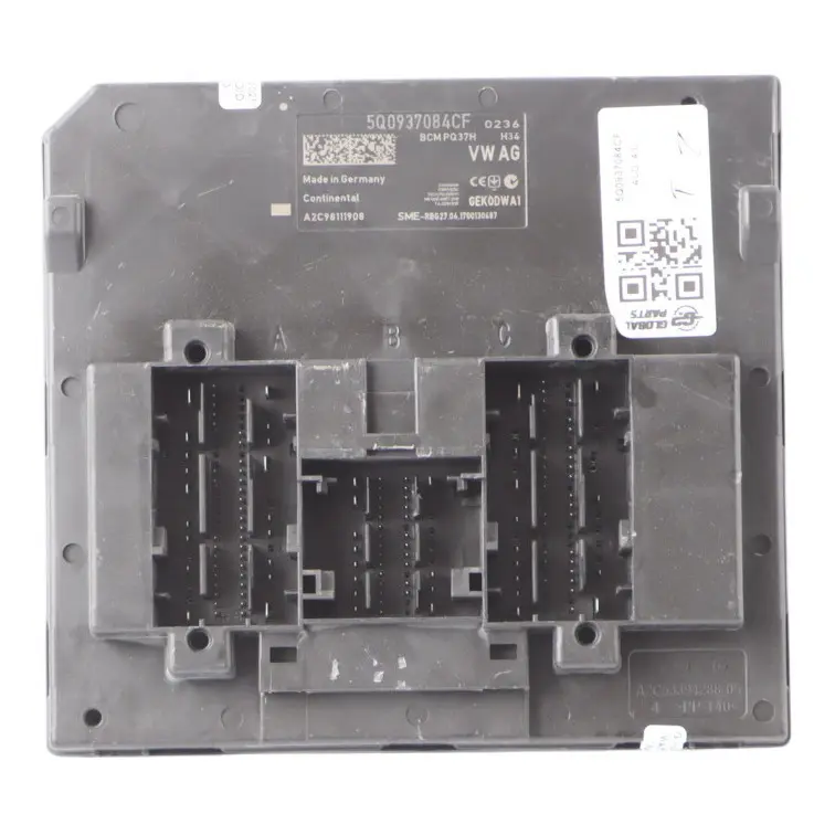 Body Control Module Unit ECU to Audi A3 8V BCM with Part number 5Q0937084CF Audi A3 8V BCM Body Control Module Unit ECU - SKU 5Q0937084CF - Part number 5Q0937084CF