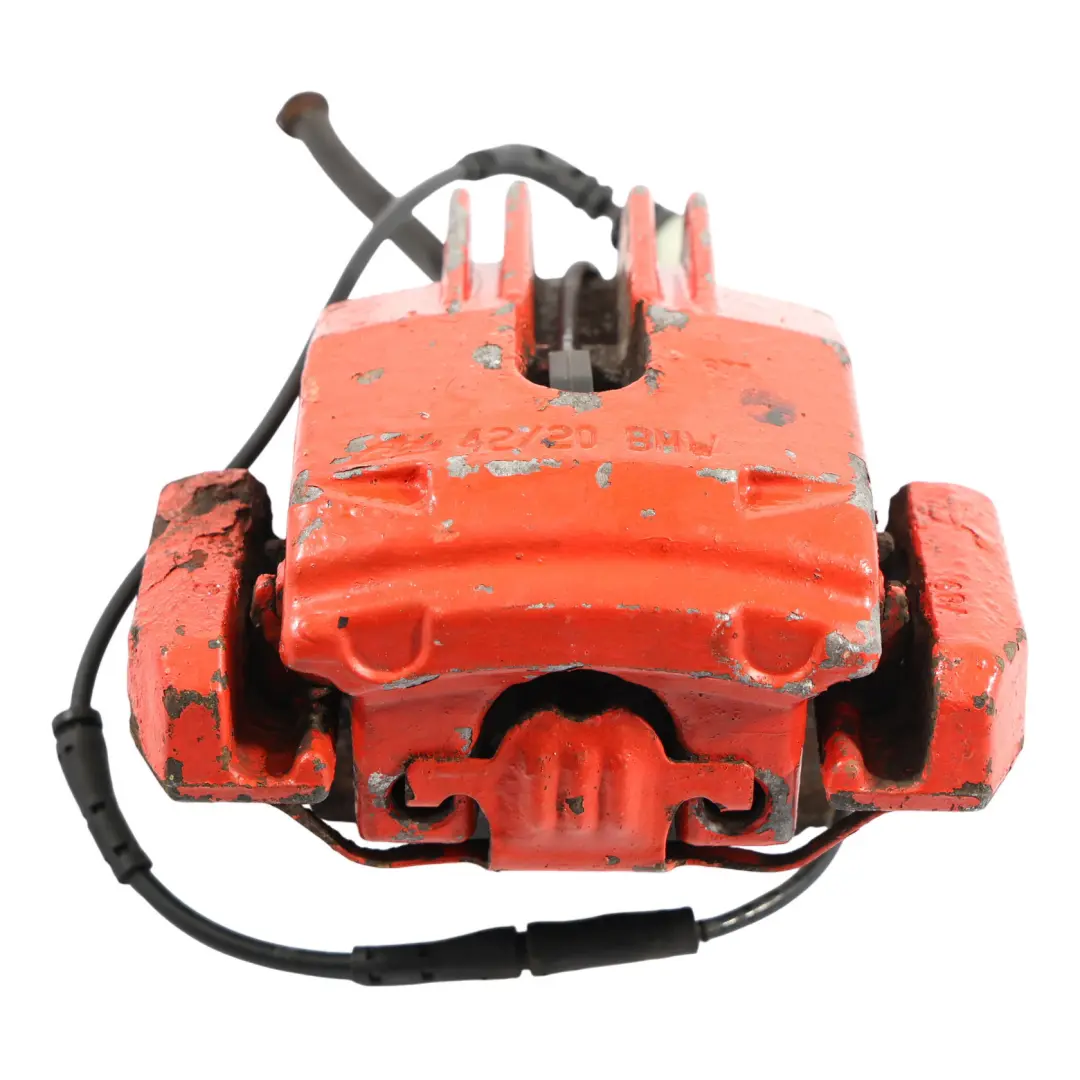 Pinza Freno BMW E60 E63 E64 Soporte Unidad Frenado Trasera Derecha Rojo para con número de pieza 6758058 Pinza Freno BMW E60 E63 E64 Soporte Unidad Frenado Trasera Derecha Rojo - SKU 6758058-1 - Número de pieza 6758058