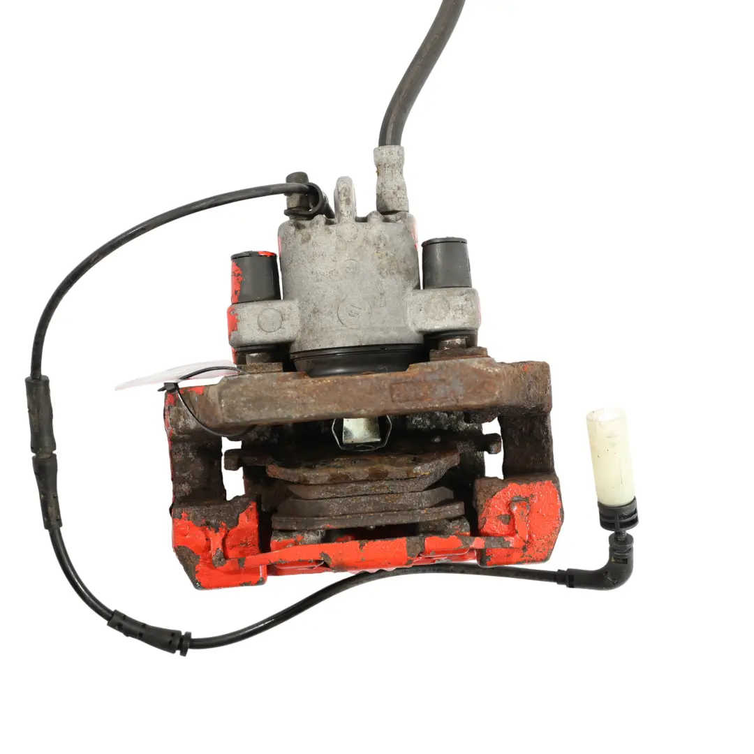 Brake Caliper BMW E60 E63 E64 Rear Braking Unit Carrier Right O/S Red to with Part number 6758058 Brake Caliper BMW E60 E63 E64 Rear Braking Unit Carrier Right O/S Red - SKU 6758058-1 - Part number 6758058
