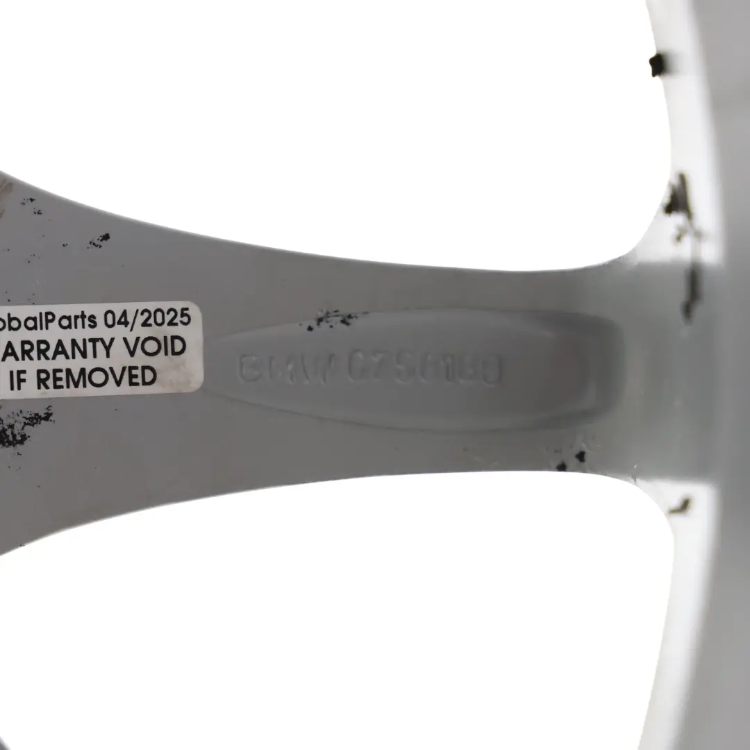 Siilver Alloy Wheel Rim 16" Star Spoke 104 ET:47 7J to BMW Z4 E85 with Part number 6758189 BMW Z4 E85 Siilver Alloy Wheel Rim 16" Star Spoke 104 ET:47 7J - SKU 6758189-1 - Part number 6758189