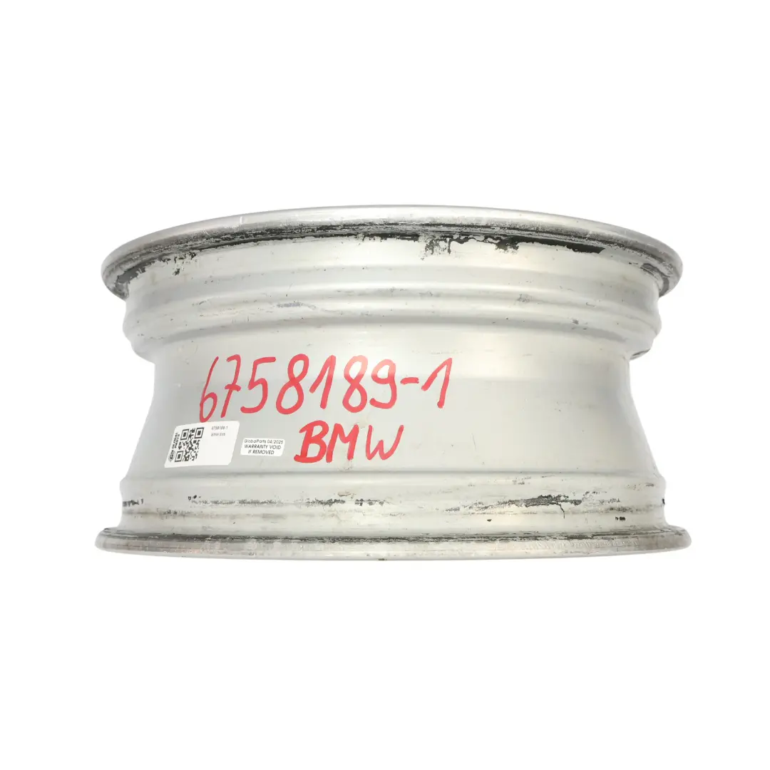 Siilver Alloy Wheel Rim 16" Star Spoke 104 ET:47 7J to BMW Z4 E85 with Part number 6758189 BMW Z4 E85 Siilver Alloy Wheel Rim 16" Star Spoke 104 ET:47 7J - SKU 6758189-1 - Part number 6758189