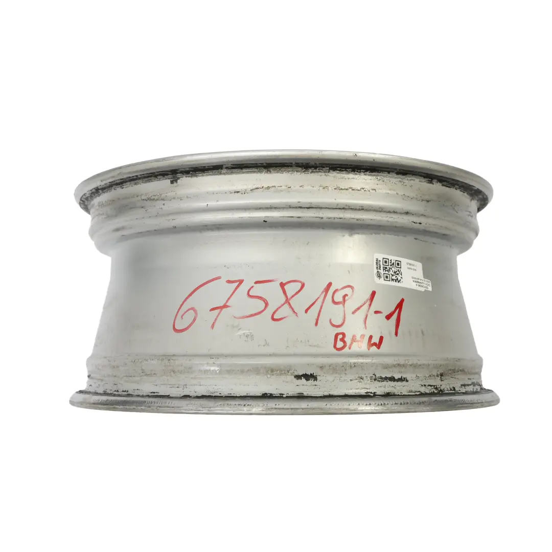 Rim 17" 8J ET:47 Turbine Styling 106 to BMW Z4 E85 Silver Wheel with Part number 6758191 BMW Z4 E85 Silver Wheel Rim 17" 8J ET:47 Turbine Styling 106 - SKU 6758191-1 - Part number 6758191