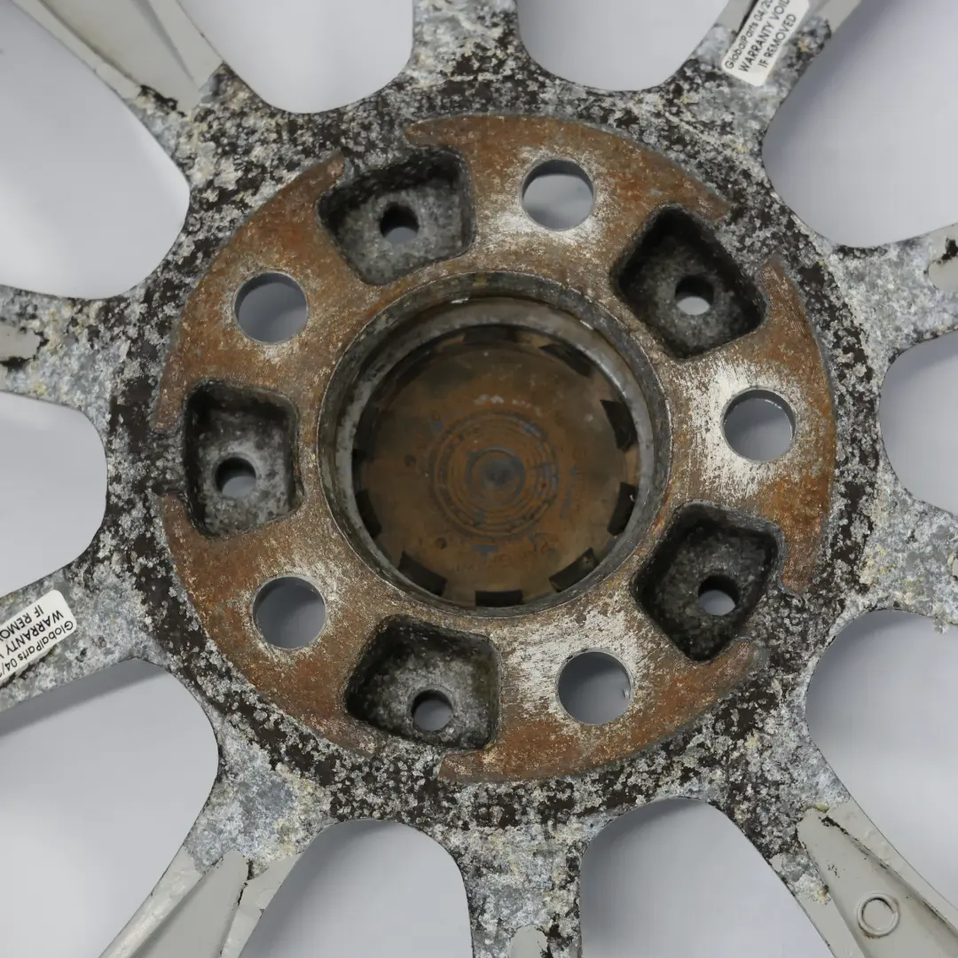 Rim 17" 8J ET:47 Turbine Styling 106 to BMW Z4 E85 Silver Wheel with Part number 6758191 BMW Z4 E85 Silver Wheel Rim 17" 8J ET:47 Turbine Styling 106 - SKU 6758191-1 - Part number 6758191